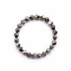 Pyrite Bracelet - Irregular Nugget Stretch