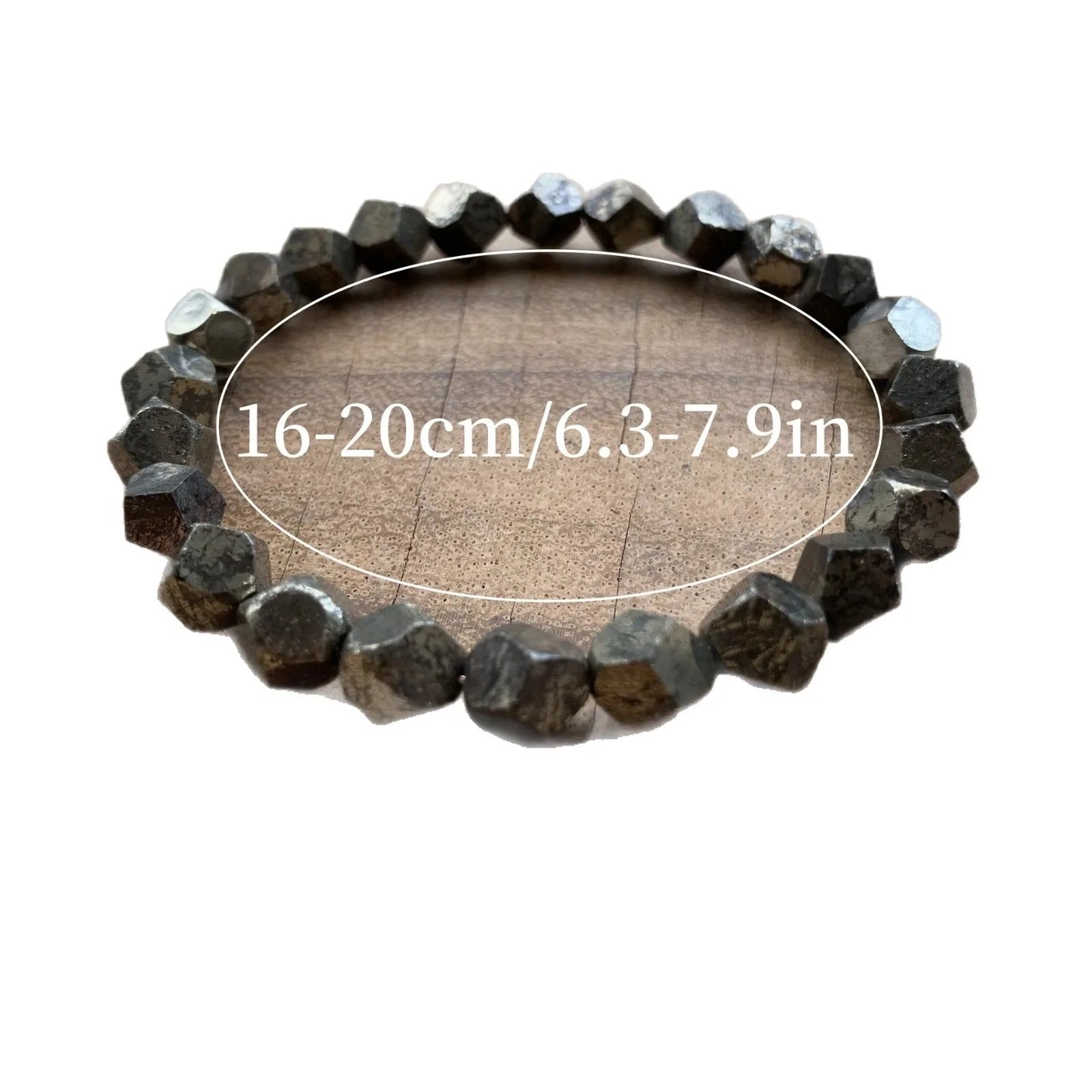 Pyrite Bracelet - Irregular Nugget Stretch