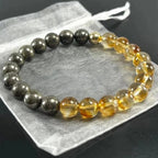 Pyrite & Citrine Bracelet